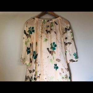 Rainforest Silk Dress